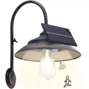 Solar Barn Light with Motion Sensor - Metal Design Outdoor Lights - 2 Working...