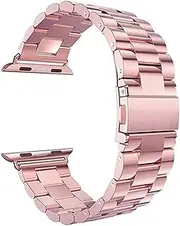 NPKNGZTATW Stainless Steel Strap For Apple Watch 7 SE 6 5 4 40mm 44mm 41mm 45mm Band Metal Link Bracelet For IWatch 3 42mm 38mm Accessories Watch strap
