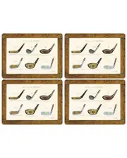 Pimpernel A History of Golf Set of 4 Placemats