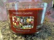 VERY RARE 3 Wick Yankee Candle Fruits Of Autumn! ONLY 1 On eBay!!