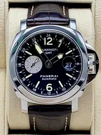 在飛比找Yahoo!奇摩拍賣優惠-重序名錶 PANERAI 沛納海 LUMINOR GMT P