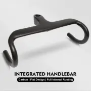 Integrated Handlebar Carbon Road Bike Handlebar 400420mm Ultralight Handlebar
