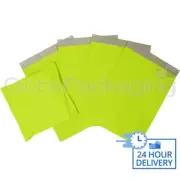 1000 x Strong NEON GREEN 12x16" Mailing Postal Postage Bags 12"x16" (305x406mm)