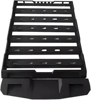 Compatible for 4x4 Roof Rack with Steel Material Car Universal Roof Rack Luggage Rack 4x4 Off Road(Dark Grey)