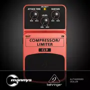 Behringer CL9 Classic Compressor/Limiter Effects Pedal