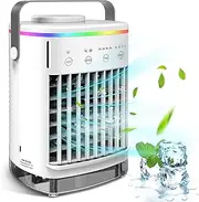 Mini Air Conditioner Air Cooler Fan Water Cooling Fan Air Conditioning for Room Office Mobile Portable Air Conditioner for Cars