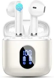 Wireless Earbuds, 2024 Bluetooth 5.4 Earbuds Hi-Fi Stereo, 3g Mini Ear Buds with