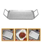 Grill Plate Griddle Pan Multi Purpose Barbecue Outdoor Tray Trays