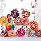 Pillow Cover Donut Plush Toy Pillow Doughnut Seat Cushion Donut Stuffed Toys