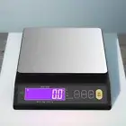 10kg/1g Digital Kitchen Scale Tare Function Gram Scale LCD Display for Jewelry