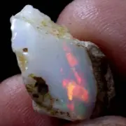14.40Ct Natural AAA+ Ethiopian "Play-Of-Color" Fire Opal Rough Pleasant Gemstone