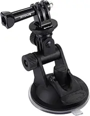 PULUZ Car Suction Cup Mount with Screw, Tripod Mount Adapter & Storage Bag for GoPro HERO10/9/8/7/6/5 Black, DJI Osmo Action, Xiaoyi and Other Action Cameras