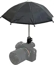 Hot Shoe Umbrella/Sunshade, Protects Camera from Rain, Bird Droppings, Sunlight, Snow, Waterproof Accessory