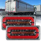 2X Sequential Indicator LED Tail Lights Trailer Ute Caravan Truck Stop 12-24V