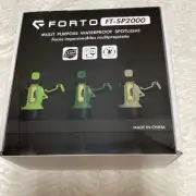 Forto Waterproof FT-SP2000 Green/black Hand Held Multi-purpose Spotlight New