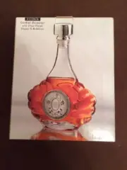 Great Gift - New In Box Vicenza Cordial Decanter with Silver Stopper & Medallion
