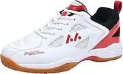 [JiuQing] Badminton Shoes Men Women Volleyball Sneakers Breathable Non-Slip Indoor Court Shoes