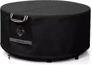Fire Pit Cover round Super Waterproof, 44" D X 24" H Outdoor round Firepit Cover
