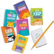 Mini Jungle Spiral Notebooks (Pack of 24)
