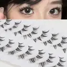 3D False Eyelashes Natural Look Faux Mink Lashes Manga Lashes for Women