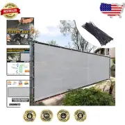 5' x 58' Custom Privacy Fence Netting - Durable & Easy Setup with Grommets