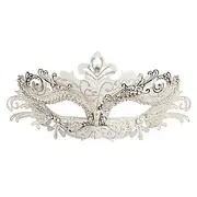 Phantom Of The Opera Queen Carnival Mask Venetian Mask Columbina Adults' Women's Half Face Party Masquerade Carnival of Venice Halloween Carnival Mardi Gras Ea