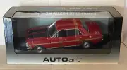 AutoArt/Biante Ford XW Falcon GTHO Phase2 'Candy Apple Red' . 1:18