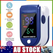 Portable Finger Tip Pulse Oximeter SpO2 Heart Rate Monitor Blood Oxygen Meter -
