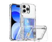 014 Transparent Phone Case Flip Protective Cover for iPhone15 Plus