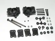MUGE2029 MUGEN SEIKI MBX8TR 1/8 TRUGGY REAR UPRIGHTS HUBS WITH PINS