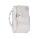 (Light Purple)PU Open Lid Cake Shape Make Up Bag Cosmetic Storage Bag Soft Co AU