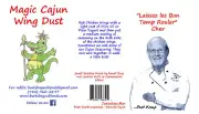 Magic Cajun Wing Dust, Burt's Bayou Blends Seasonings