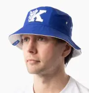 North Melbourne Kangaroos AFL Graphic Letter Bucket Hat Cap!