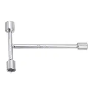 3 Way Wrench 10mm 12mm 14mm Socket T Handle for Repairing Bicycle and DIY