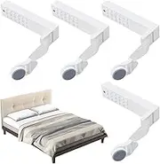 Bed Sheet Holder, Bed Sheet Corner Fastener, Bedding Holder Grippers - 4 Portable Bed Sheet Fasteners for Mattress Protector, Sofa Cushion