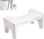 Stool for Toilet - Toilet Stool Squat Adult Pooping - Footstool Non-Slip, Portable Space-Saving Tools for Kids Elderly, Toddler Squatting Posture