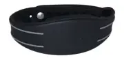 100 Black Adjustable Wristbands Compatible W/ Keri MS Format Works W/ MS-3000X