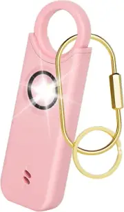 Rechargeable Personal Safety Alarm for Women, 135 Db Loud Self Defense Keychain