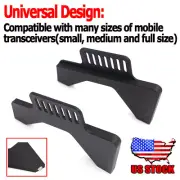 For Ham CB Radio Universal Mobile Transceiver Stand Mount Bracket Side Brackets