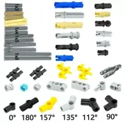 Technic Building Blocks Mechanical Bolt Pin Peg Cross Axle Connector for Lego
