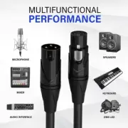 Mogami 2552 Custom Balanced Microphone | HIFI Gold XLR-Female XLR-Male, 100 Ft.