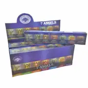 Bulk Incense Stick 7 Angels 12 Packets 144 Sticks Premium Masala Green Tree