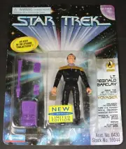 1996 Star Trek Lt Reginald Barclay from Projections Action Figure - LE /3000