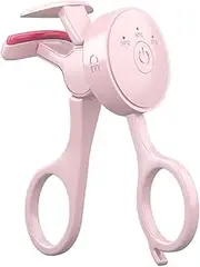 Heat Eyelash Curler | Lash Curling Makeup Tool - Long Lasting Heated Eyelash Curler Tool with 3 Temp Settings for Women