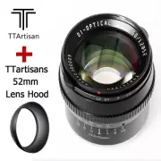 TTArtisans 50mm F1.2 APS-C Lens for Fujifilm Fuji X S10 XT200 XT4 XPro3 X-E2 XA1