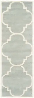 Safavieh Chatham GREY / IVORY 2'-3" X 13' Runner - CHT730E-213