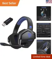 G06 Dual Wireless Gaming Headset with Microphone for PS5, PS4, PC, Mobile, Sw...