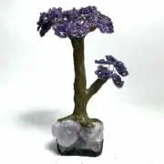 X-Large Amethyst Crystal Tree of Life Gemstone Tree With Amethyst Crystal Base