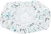 CVUTOVO Bassinet Mattress Protector Cover Summer Pattern Mattress for Comfortable Sleep Breathable Skin Friendly Design for Newborns Fits Bassinets