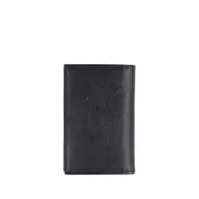[Prada] Prada Leather Cardholder ONE SIZE BLACK